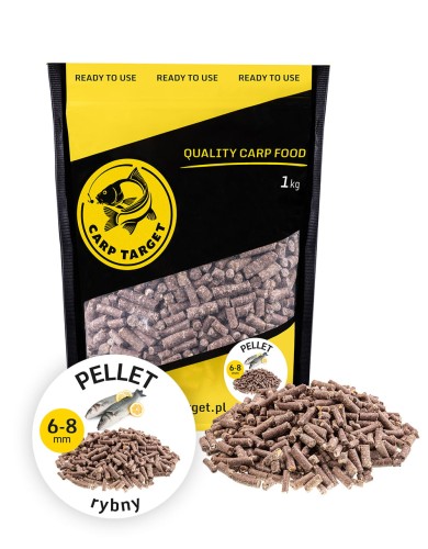 Pellet Wędkarski Rybny 8 mm Zanęta 1 kg