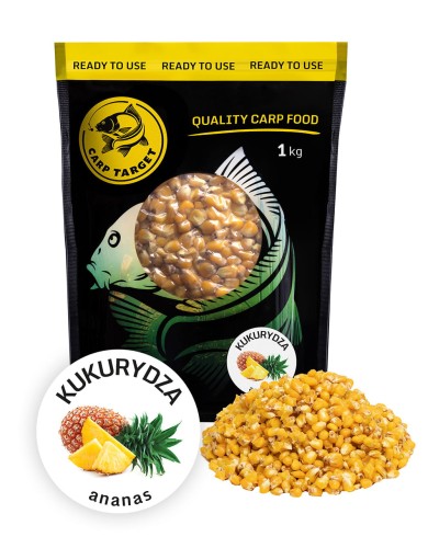 Kukurydza Wędkarska Ananas Zanęta 1 kg