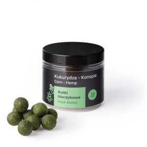 Kulki Haczykowe Kukurydza - Konopie 16mm