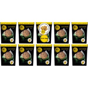Orzech Tygrysi Konopie Rzepik Kukurydza Mix Ziaren 10kg (10x1kg)