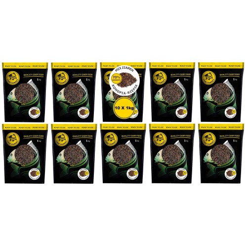 Konopie Rzepik Mix Ziaren 10kg (10x 1kg)