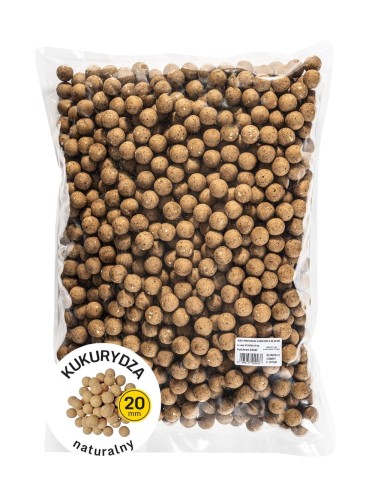 Kulki Proteinowe Na Karpia Kukurydza Naturalna 20mm 5 kg