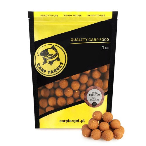 Kulki Proteinowe Ryba + Wątroba Premium 20mm Carp Target 1kg