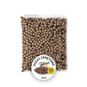 Kulki Proteinowe Na Karpia Ryba + Wątroba  20mm 5kg